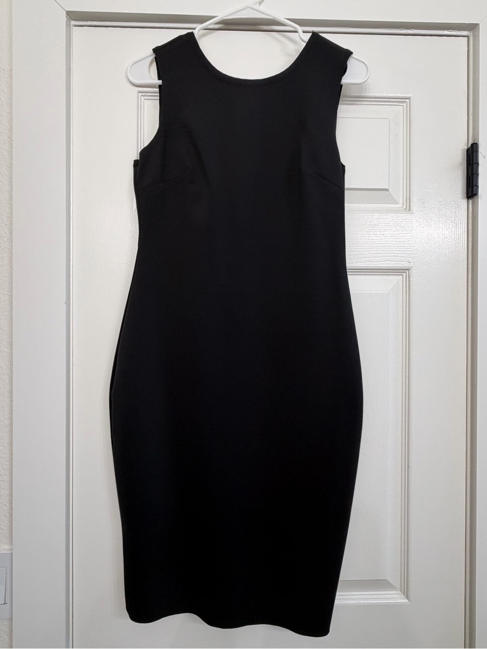 Banana Republic Black Sleeveless Sheath Dress
